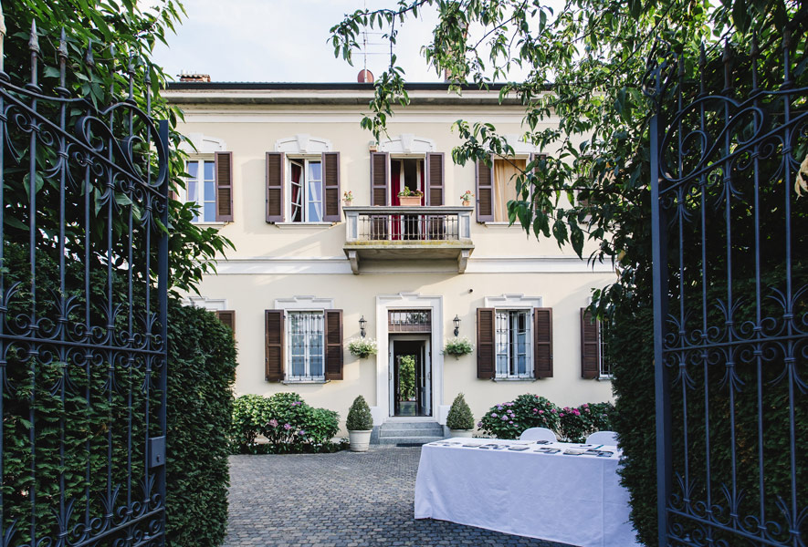 Ingresso Villa Umberto eventi privati e ricorrenze